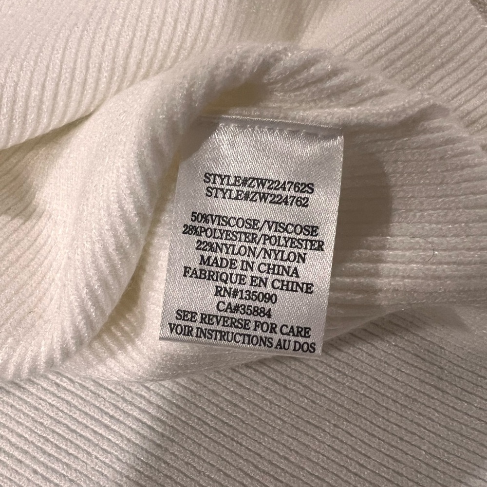 Z SUPPLY Women's Hadley Sweater Tie Top Size M NWOT - Picture 4 of 5